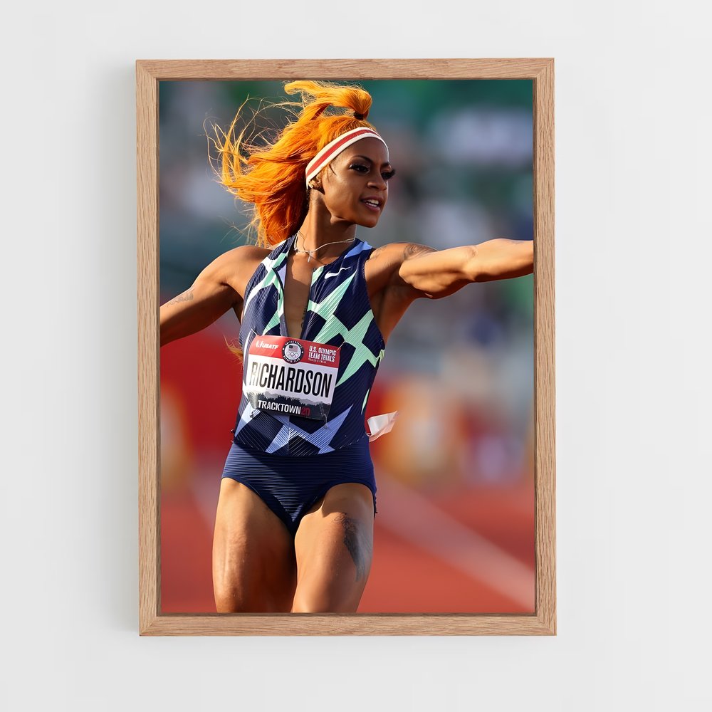 Poster Lancer d'Étoiles – affiche Athlétisme (vue 4)